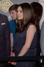MILA KUNIS at Cinemacon Warner Bros the Big Picture Presentation in Las Vegas