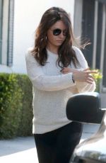 MILA KUNIS Out for Shopping in Los Angeles