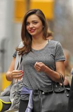 MIRANDA KERR Leaves Yoga Class