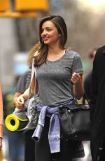 MIRANDA KERR Leaves Yoga Class