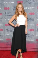 MOLLY SIMS at Game of Thrones Fourth Season Premiere in New York