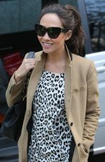 MYLEENE KLASS Arrives at a Studio in London