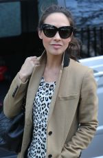 MYLEENE KLASS Arrives at a Studio in London