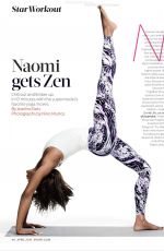 NAOMI CAMPBELL in Shape Magazine, April 2014 Issue