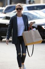 NAOMI WATTS Out Shopping at Brentwood Mart