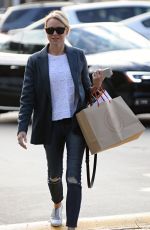 NAOMI WATTS Out Shopping at Brentwood Mart