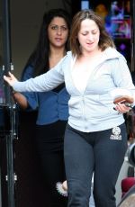 NATALIE CASSIDY Out and About in London