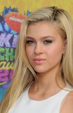 NICOLA PELTZ at 2014 Nickelodeon’s Kids’ Choice Awards in Los Angeles