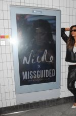 NICOLE SCHERZINGER Promotes Her Missguided Clothing Range in London