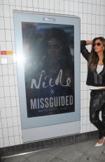 NICOLE SCHERZINGER Promotes Her Missguided Clothing Range in London