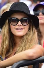 NINA AGDAL at 2014 Sony Open in Miami