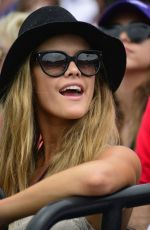 NINA AGDAL at 2014 Sony Open in Miami