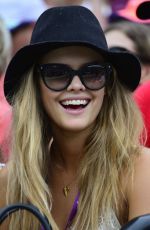 NINA AGDAL at 2014 Sony Open in Miami