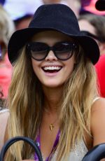 NINA AGDAL at 2014 Sony Open in Miami