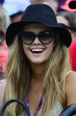 NINA AGDAL at 2014 Sony Open in Miami