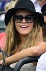 NINA AGDAL at 2014 Sony Open in Miami