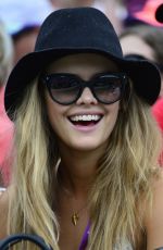 NINA AGDAL at 2014 Sony Open in Miami