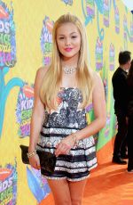 OLIVIA HOLT at 2014 Nickelodeon’s Kids’ Choice Awards in Los Angeles