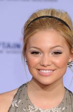 OLIVIA HOLT at Captain America: The Winter Soldier Premiere in Hollywood