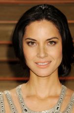OLIVIA MUNN at Vanity Fair Oscar Party in Hollywood