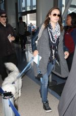 OLIVIA WILDE Arrives at LAX Airport in Los Angeles