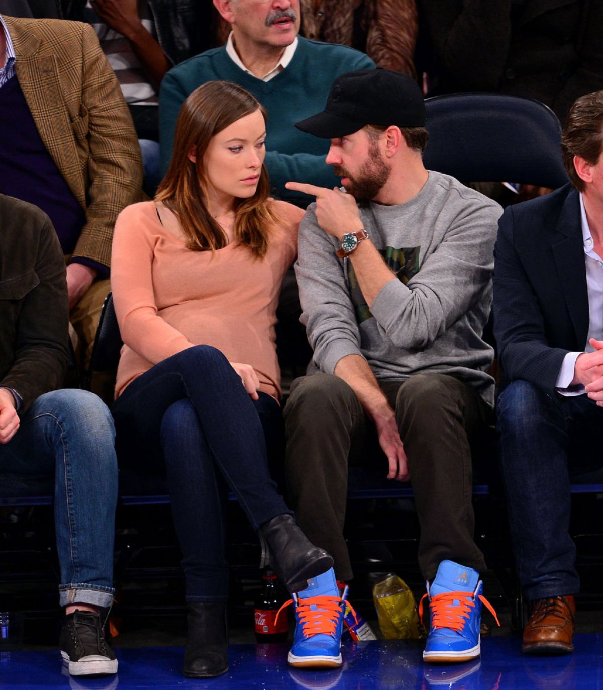OLIVIA WILDE at Pacers vs Knicks Basketball Game in New York – HawtCelebs