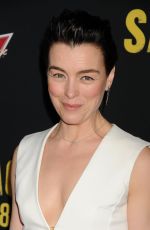 OLIVIA WILLIAMS at Sabotage Premiere in Los Angeles