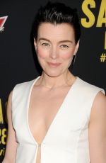 OLIVIA WILLIAMS at Sabotage Premiere in Los Angeles