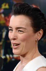 OLIVIA WILLIAMS at Sabotage Premiere in Los Angeles