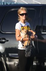 PARIS HILTON in Tights at Urban Outfitters in Studio City