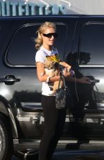 PARIS HILTON in Tights at Urban Outfitters in Studio City