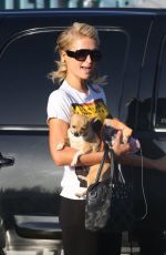 PARIS HILTON in Tights at Urban Outfitters in Studio City