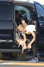 PARIS HILTON in Tights at Urban Outfitters in Studio City