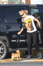 PARIS HILTON in Tights at Urban Outfitters in Studio City