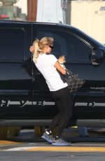 PARIS HILTON in Tights at Urban Outfitters in Studio City