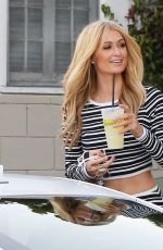 PARIS HILTON Out and About in Beverly Hills