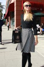 PARIS HILTON Out Shopping in Los Angeles