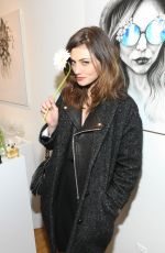 PHOEBE TONKIN at Marc Jacobs Daisy Tweet Shop in New York
