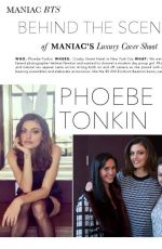 PHOEBE TONKIN in Maniac Magazine, April 2014 Issue