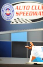 PIA TOSCANO at Nascar Sprint Cup Series Auto Club 400 Photocall in Fontana