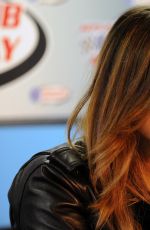 PIA TOSCANO at Nascar Sprint Cup Series Auto Club 400 Photocall in Fontana