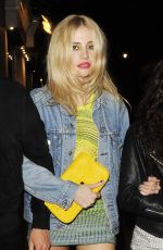 PIXIE LOTT Arrives at Steam & Rye Restaurant in London