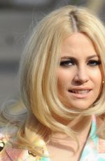 PIXIE LOTT Filming for a Sport Relief Sketch in London
