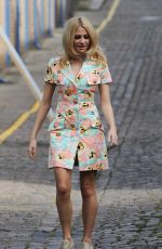 PIXIE LOTT Filming for a Sport Relief Sketch in London