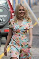 PIXIE LOTT Filming for a Sport Relief Sketch in London