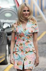PIXIE LOTT Filming for a Sport Relief Sketch in London