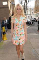 PIXIE LOTT Filming for a Sport Relief Sketch in London