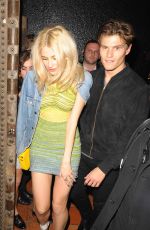 PIXIE LOTT Leaves Chakana Nightclub in London