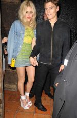 PIXIE LOTT Leaves Chakana Nightclub in London