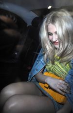 PIXIE LOTT Leaves Chakana Nightclub in London